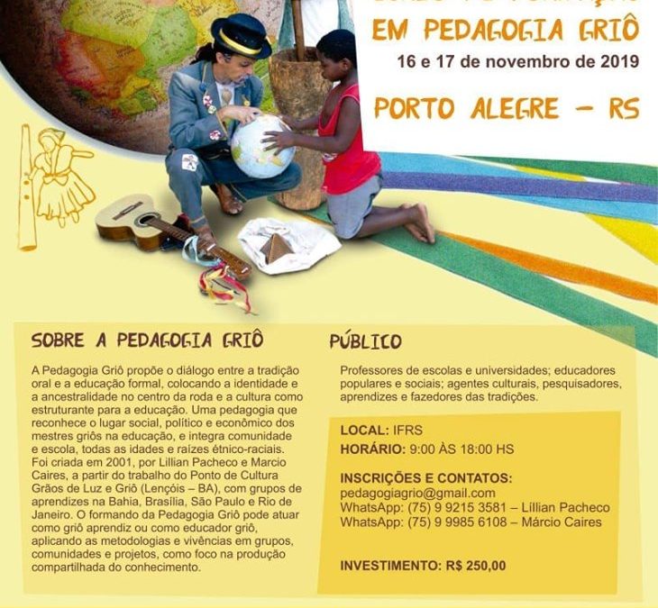 Novo grupo de Porto Alegre começa em novembro!! Ainda temos vagas!!