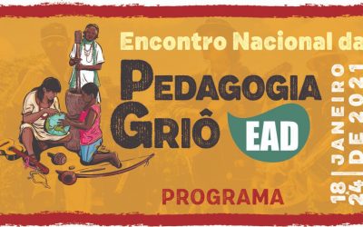 Programa I Encontro Nacional da Pedagogia Griô – EAD